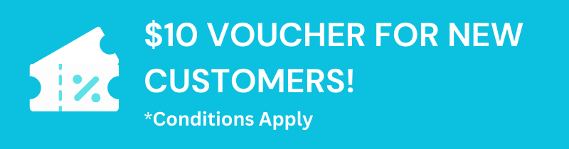 $10 Voucher for New Customers! Conditions Apply